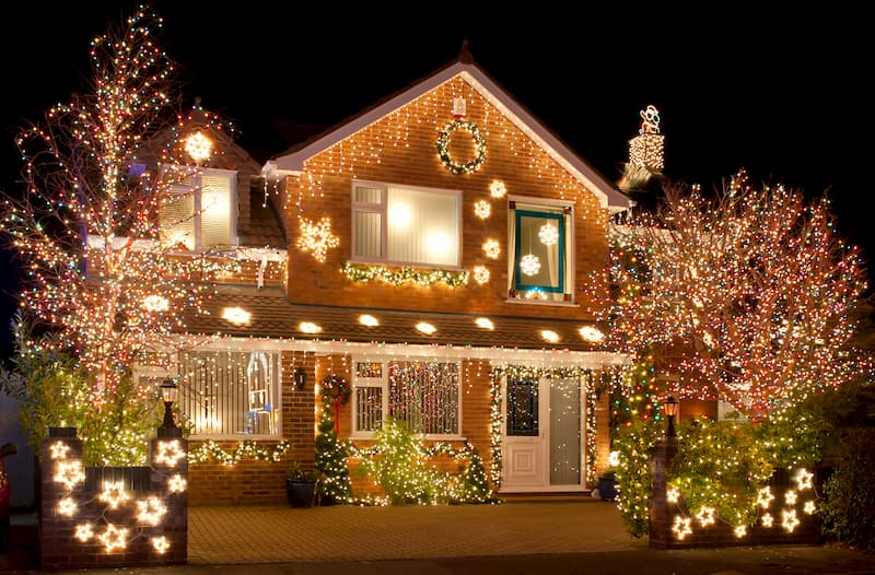 Christmas Light Installation